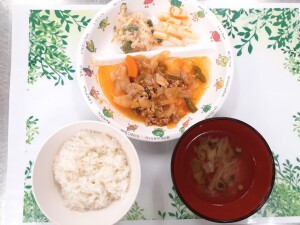 7月22日　昼食